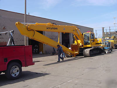 2006 hyundai robex 290 lc-7 long reach excavator 