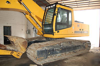 2006 hyundai robex 290 lc-7 long reach excavator 