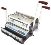 Akiles duomac 431 4:1 coil and 3:1 wire binding machine