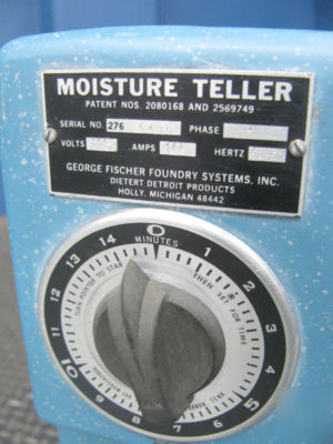 George fischer #276 moisture teller