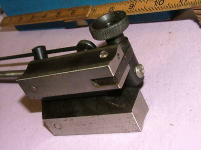 Metalworking lathe machine tool - gauge tool block