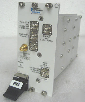 National instruments ni pxi-5600 2.7 ghz downconverter