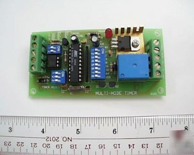 Multi mode timer kit, 7 timing modes, 10A 240V, K141