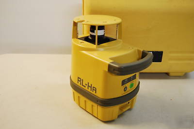 Topcon automatic laser system rl-ha with ls-70 receiver