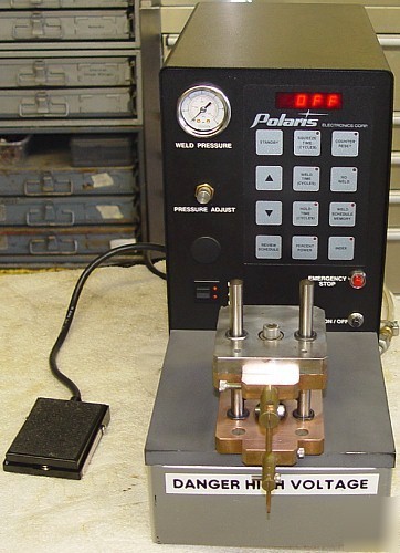 Polaris accu-weld 1100 spot welder micro precision acdc