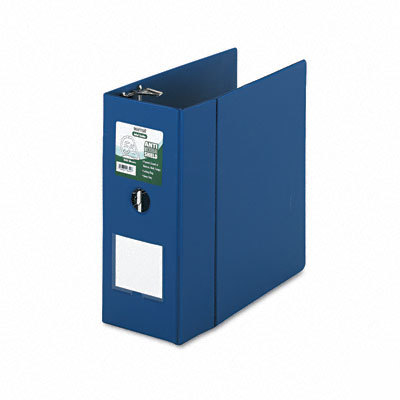 Antimicrobial locking d-ring binder 5IN cap dark blue