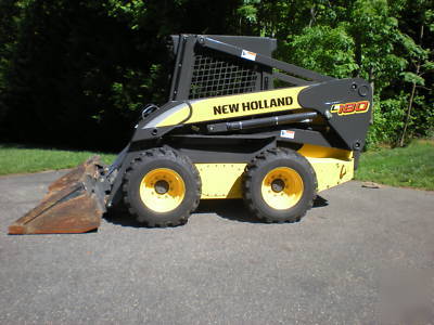 New 2006 holland super boom L180 skid steer loader