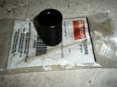 Dayton 5/8 and 3/4 ridgid keyed coupling 3ZN58 3ZN34