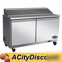 Entree commercial 48â€ sandwich salad prep cooler S48