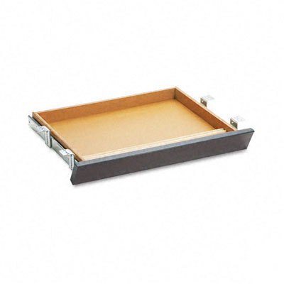 Hon company laminate angled center drawer mahogany
