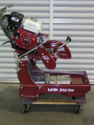 M k diamond gas brick saw w / stand mk-2005H 155961