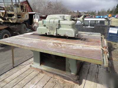 Mattison model 202 straight line rip saw