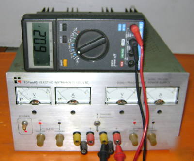 Topward electric tps-4000 dual tracking dc power supply