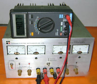 Topward electric tps-4000 dual tracking dc power supply