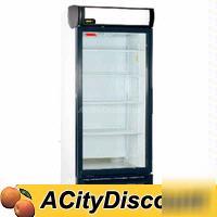 Tor-rey 16 cuft glass door merchandising display cooler