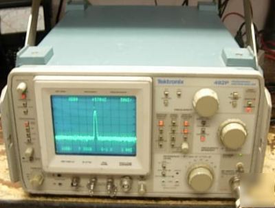 Tektronix 492P tek spectrum analyzer opt 1,2,3 *works*