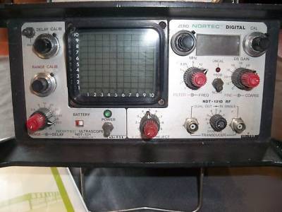 Ut inspection, ultrasonic nortec ndt 131 ultrascope