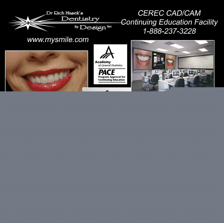 Cerec cad/cam posterior 2 day course - dr rich masek 