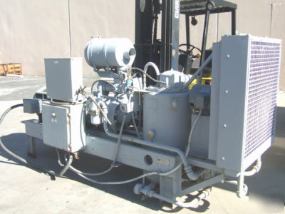 Davey 75-pda perma-vane air compressor sliding 75HP