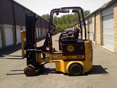 Bendi B35 articulating 3,500 lb 48 volt fork lift