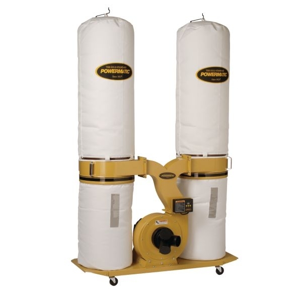 New powermatic PM1900 3 hp dust collector w/bag filters 