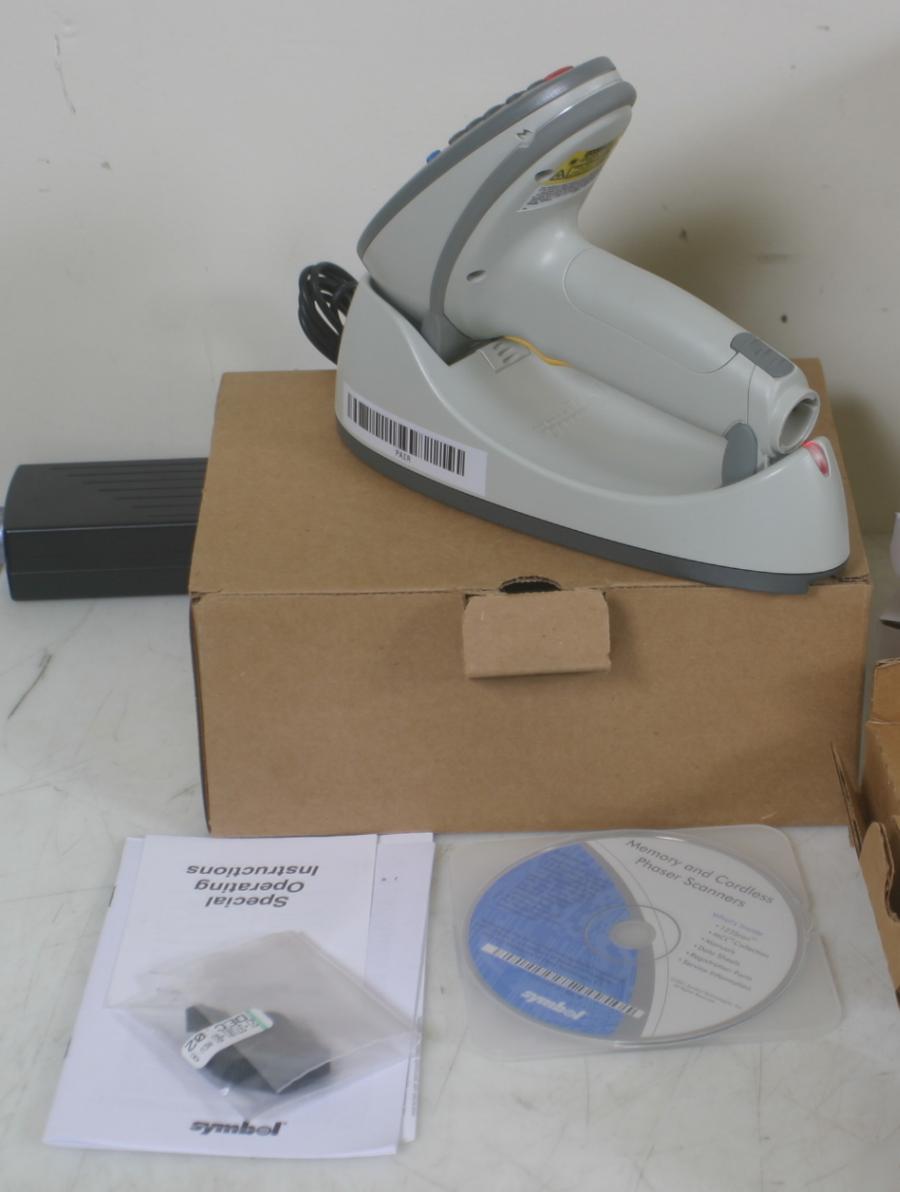 New symbol phaser P470 rf wireless barcode scanner