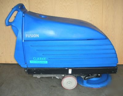 Alto clarke fusion 20 ix heavy duty floor burnisher 