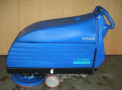 Alto clarke fusion 20 ix heavy duty floor burnisher 