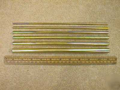 6 brass tubes 10