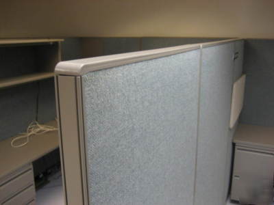 Cubicles haworth office cubicles 10 tot. used dallas tx