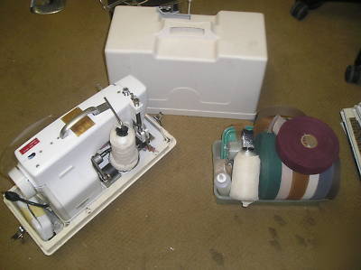 N-c nc pbt carpet binder, binding machine