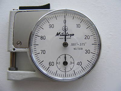  mitutoyo 7308 pocket dial thickness gauge