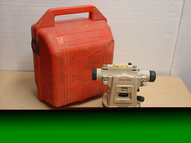David white LT8-300P universal level transit w/ case