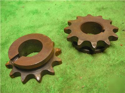 2 browning chain coupling sprocket hub d-260 4012-7/8