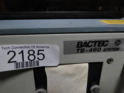 Bactec tb-460 microbacterial culture diagnostic system
