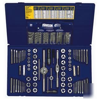 Irwin 26377 117PC tap & hex die set & drill bit set