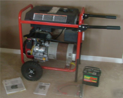 Porter cable 7500 watt generator 13HP BSV750 