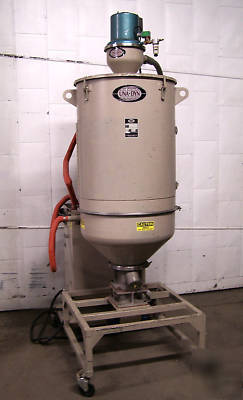 Una-dyne 200# hopper auto mini dryer udc-55 on wheels
