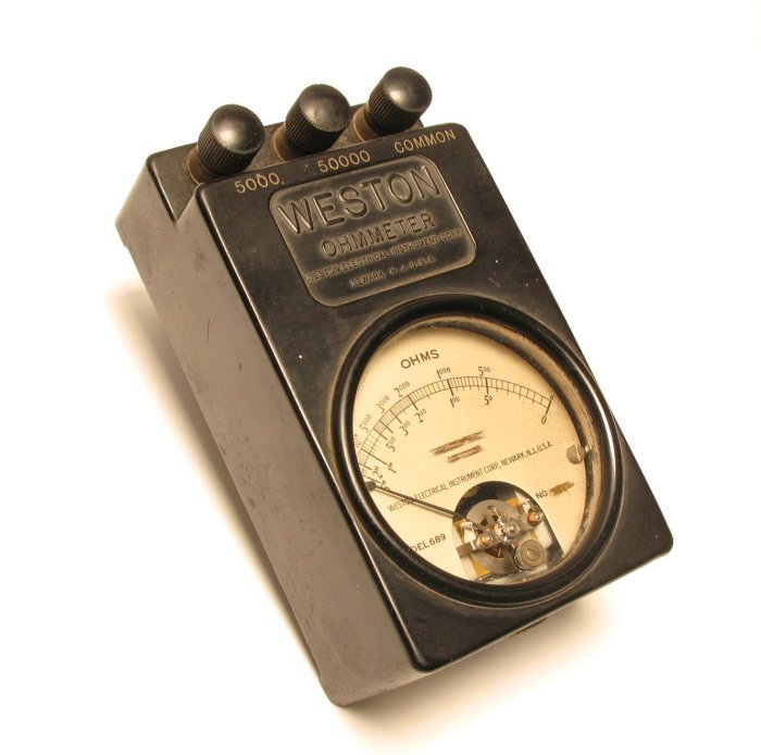 Vintage weston model 689 ohmmeter