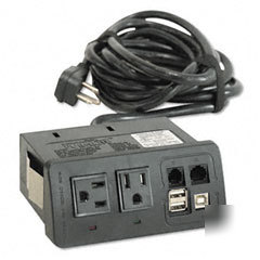 Bush data port for bush quantum series furniture
