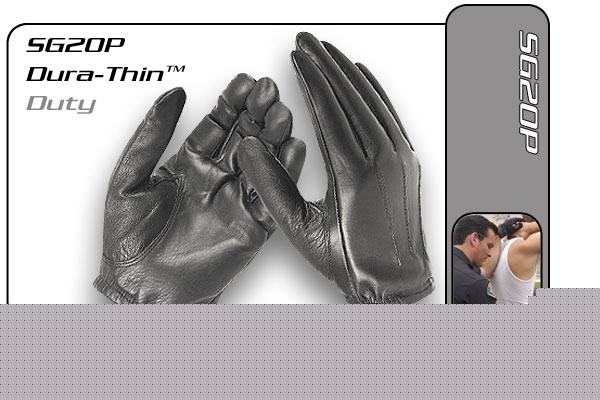 Hatch SG20P dura-thin unlined police search gloves sm