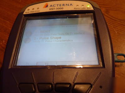 Jdsu acterna hst-3000 w/T1/T3 module pulse shape option