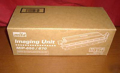 New mita mip 650 670 imaging unit toner genuine box