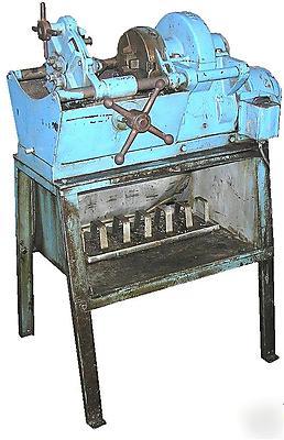 Nice toledo universal 999 threading machine with extras