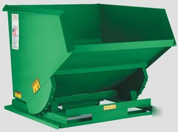 Self-dumping hopper, 6K lb., 3 cu. yard