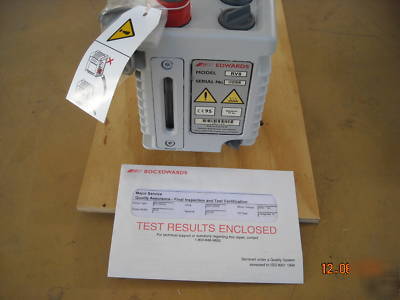 Edwards rotary vane vacuum pump model RV8 - 208V
