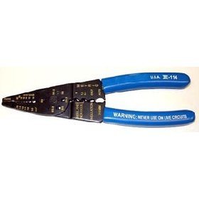 Metric screw cutter wire stripper crimper made in usa