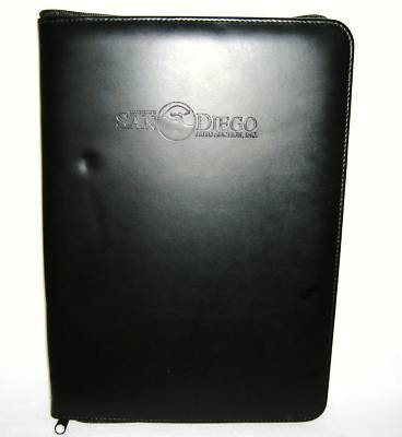San diego auto auction mercury black legal size notepad