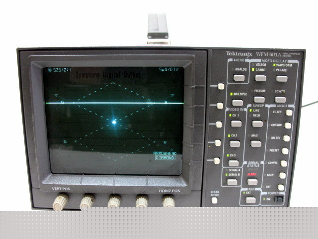 Tektronix wfm-601A serial waveform component monitor