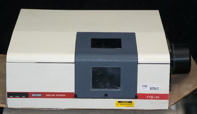 Bio-rad biorad fts-40 digilab ftir spectraphotometer=)